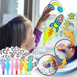 Kids Window Art Kit