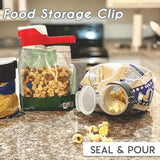 Seal & Pour Food Storage Clip（3pcs）