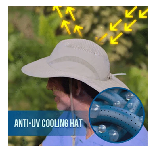 Anti-UV Sunstroke-Prevented Cooling Hat