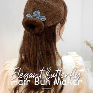 Elegant Butterfly Hair Bun Maker（50% OFF!!）