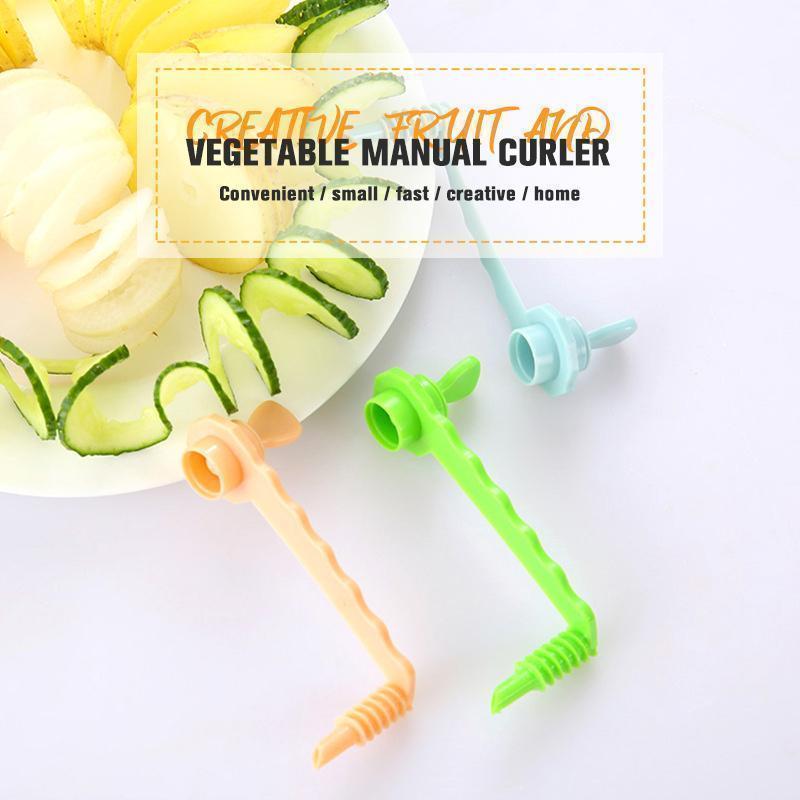 Creative Fruit And Vegetable Manual Curler（2PCS）