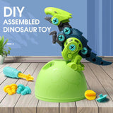 DIY assembled dinosaur toy