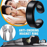 Anti-snoring magnet ring