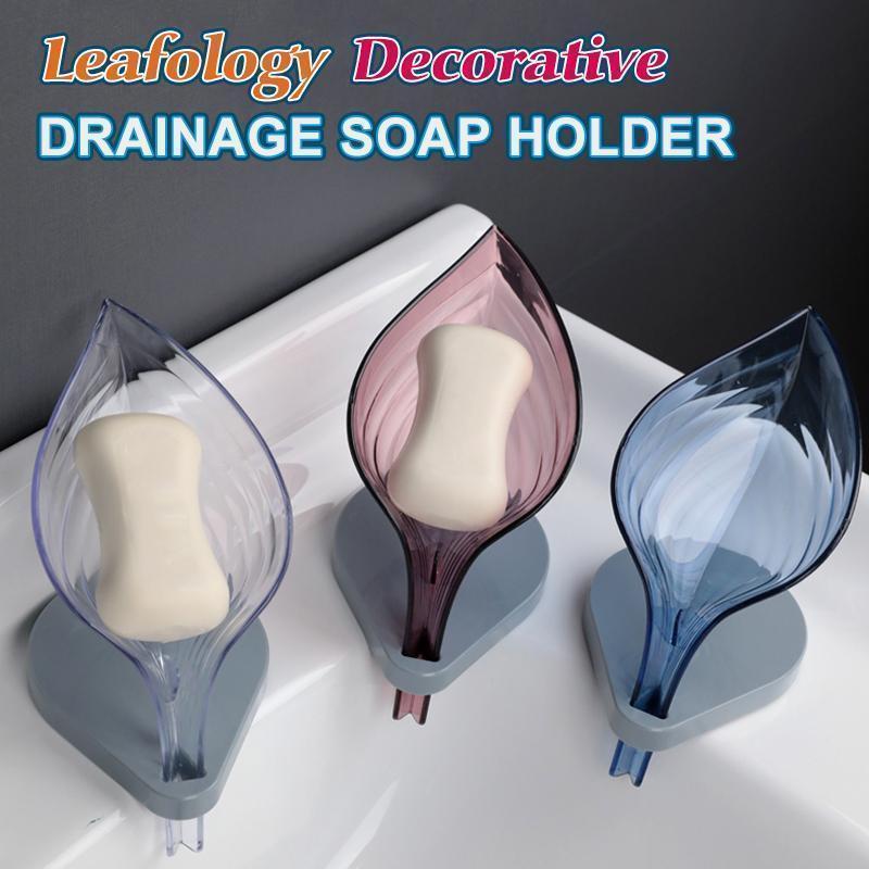Leafology Decorative Drainage Soap Holder