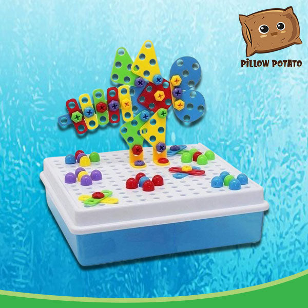 Kids Drill Simulation Puzzle Play Set