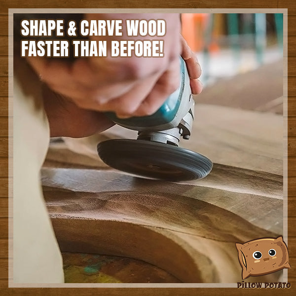 SharpFast Woodworking Angle Grinder Disc