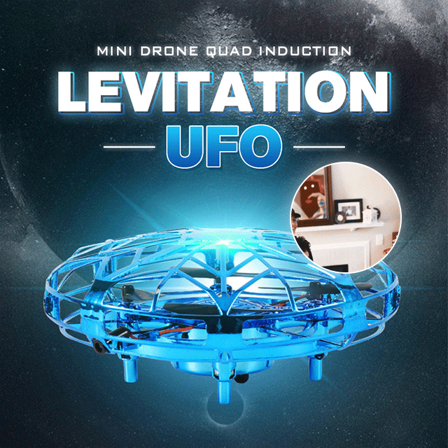 Mini Drone Quad Induction Levitation UFO