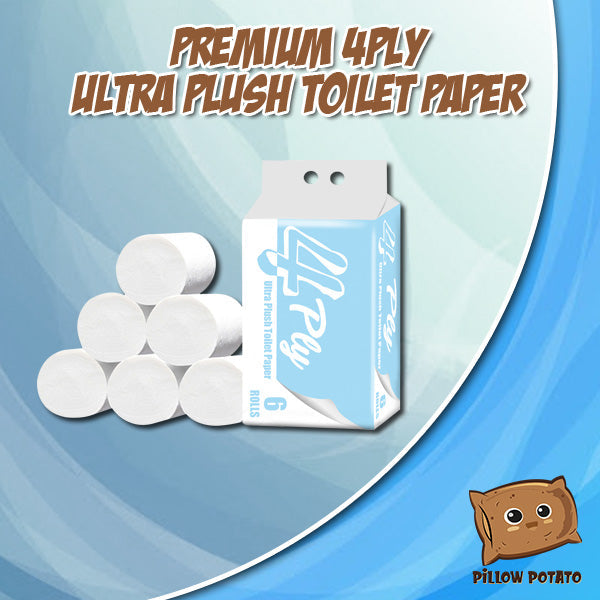 Premium 4Ply Ultra Plush Toilet Paper