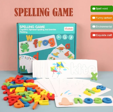 Letter Recognition Word Spelling Toy