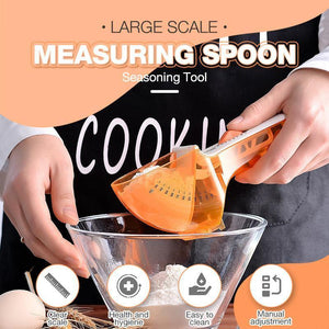 Large Scale Measuring Spoon Seasoning Tool