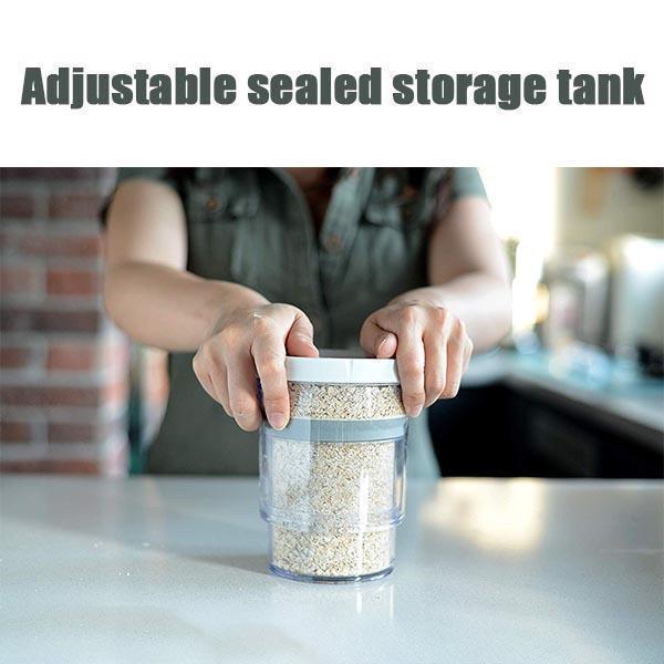 Adjustable Food Storage Container