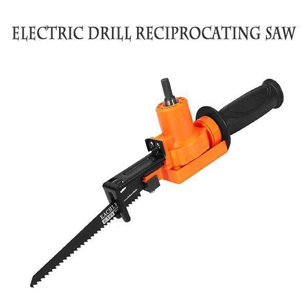 6-Piece Electric Drill Reciprocating Saw Set