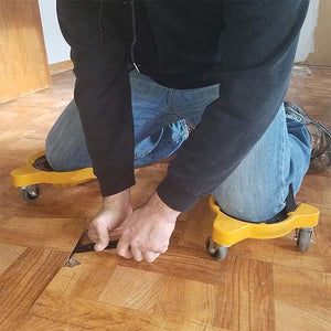 Universal Wheel Sliding Woodworking Knee Pads
