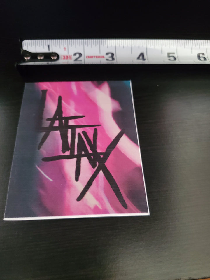 Latinx Pink Flame Sticker