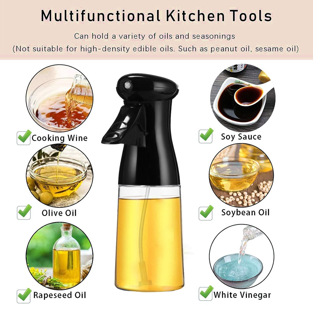 210ml Oil Bottle Kitchen Oil Spray