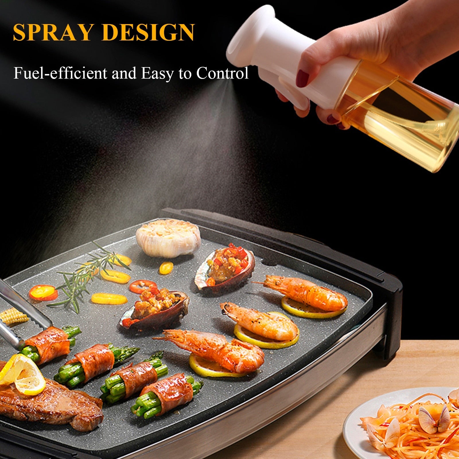 210ml Oil Bottle Kitchen Oil Spray