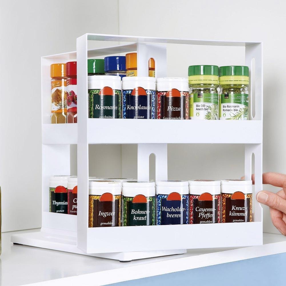 Rotating Kitchen Storage Organizer