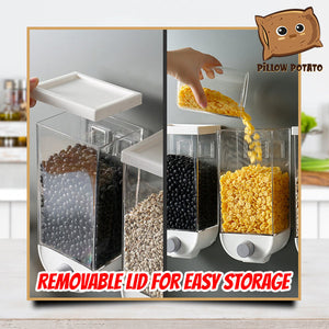 1-Press Wall Mounted Cereal Dispenser