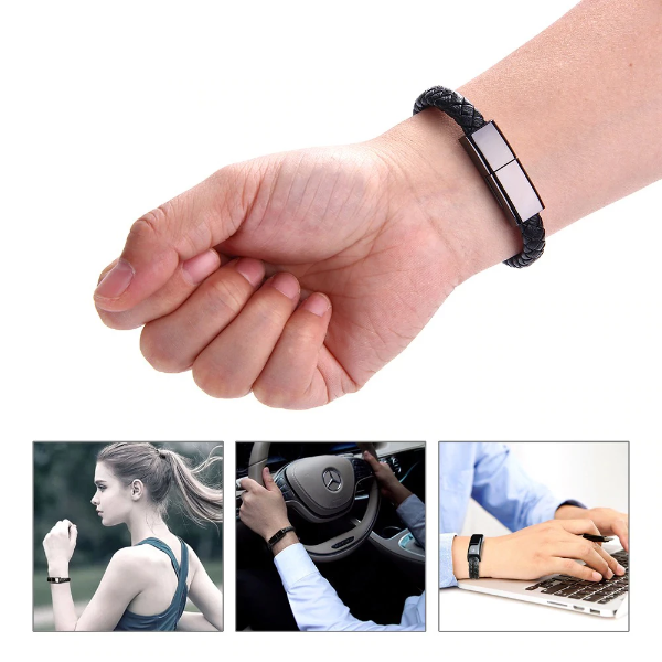 Travel Fast USB Phone Chargers Bracelet-Order