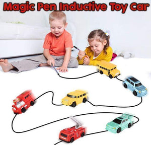Magic Pen Inductive Toy Car