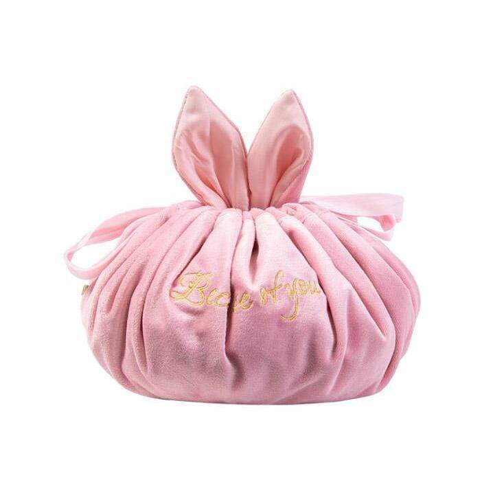 Bunny Drawstring Makeup Bags