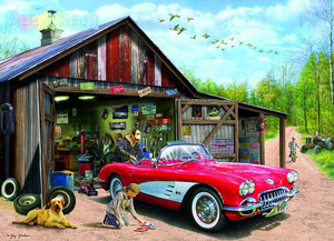 Route 66 Pitstop 500 1000 Pieces Jigsaw Puzzles