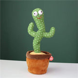 Cactus Plush Toys Electronic Shake Dancing