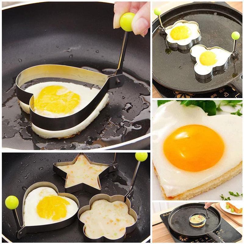 Stainless Steel Omelet Mold (5PCS)