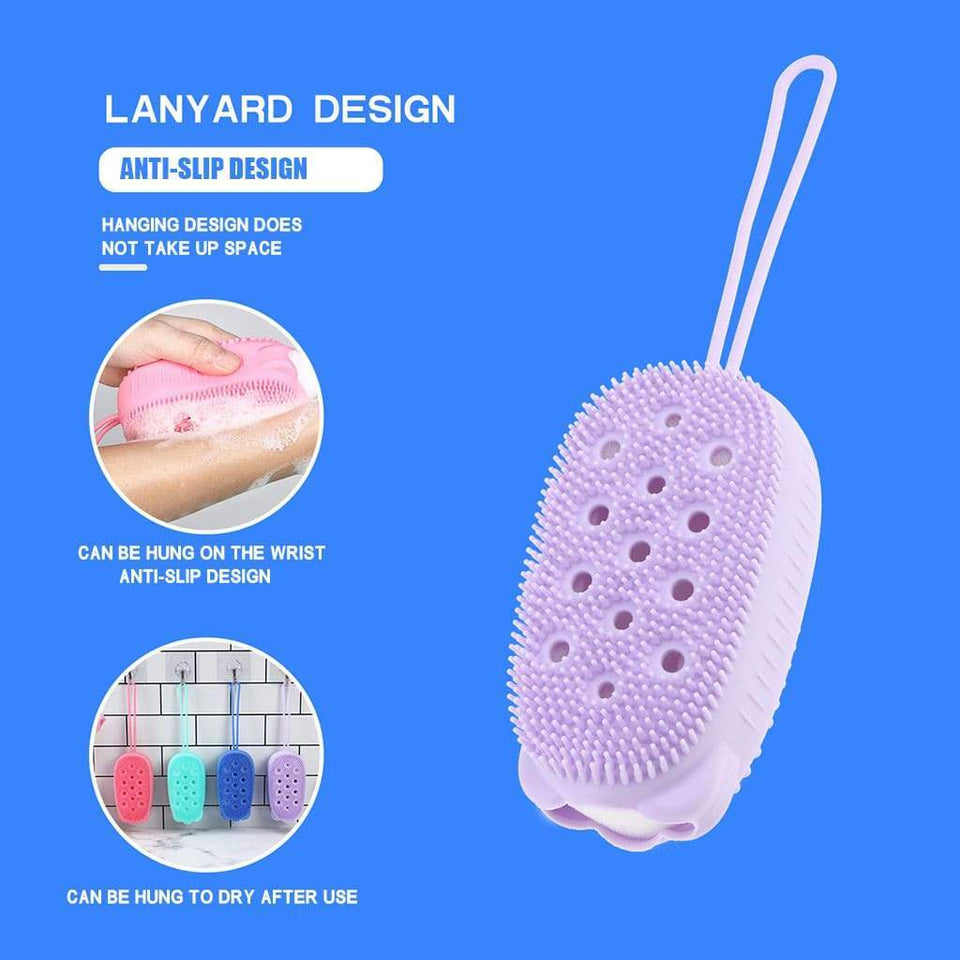 Two-second Foaming Silicone Scrubbing Brush