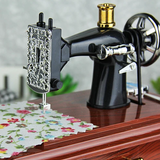 Mini Sewing Machine Music Box