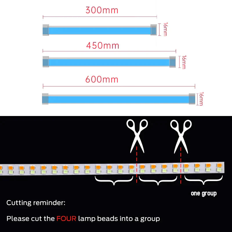 2pc Car Daytime Running Light