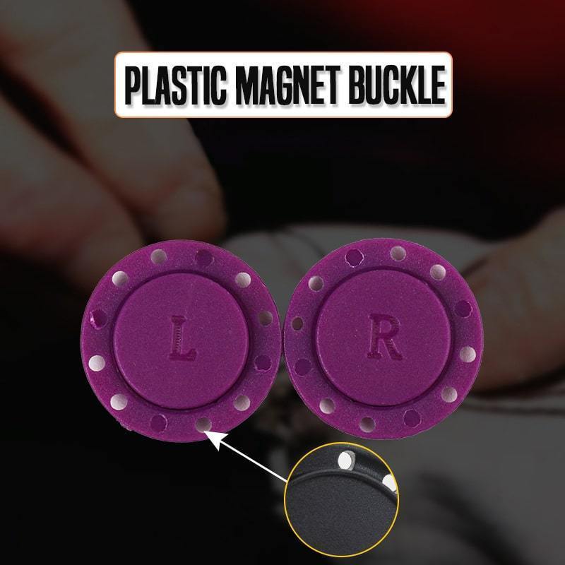 High-grade invisible plastic magnet button (5PCS)--Present a gift now:sewing set