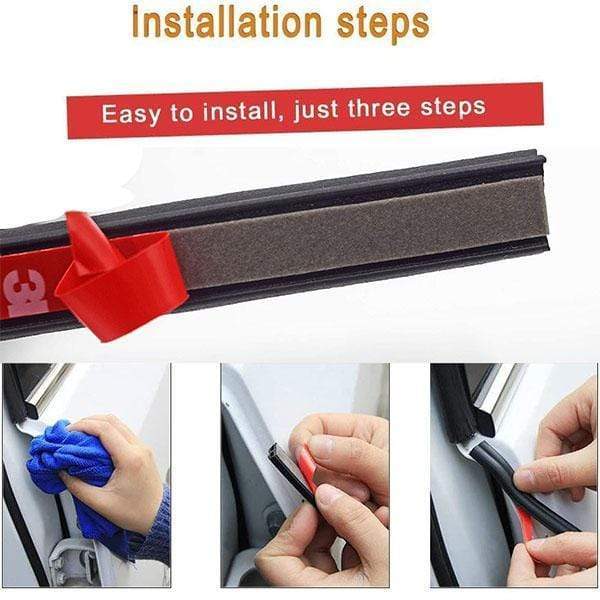 Universal Rubber Car Auto Door Seal Weather Strip