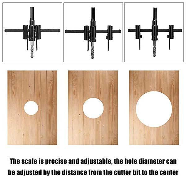 Adjustable Aircraft Type Hole Opener