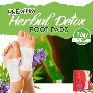 Premium Herbal Detox Foot Pads (Set of 10) - 7Days Detox!