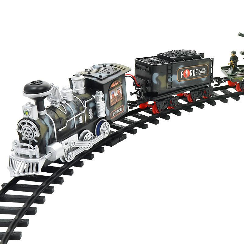 Rechargeable Classic Steam Train Children's Toy Set