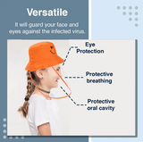 Airborne Transmission Protective Hat for Kid