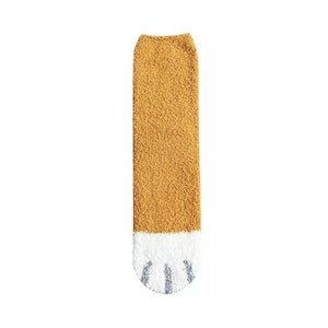 Cat Claws Cute Thick Warm Sleep Floor Socks