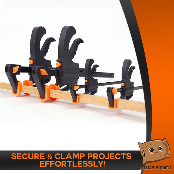 2-in-1 Strong Grip G-Clamp