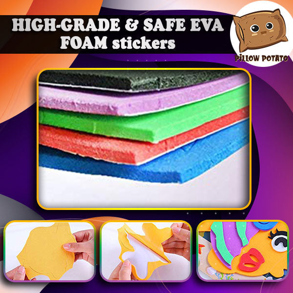 Educational 3D EVA Foam Puzzle Sticker