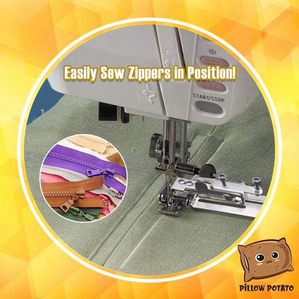 Line&Stitch Zip-Attach Presser Foot