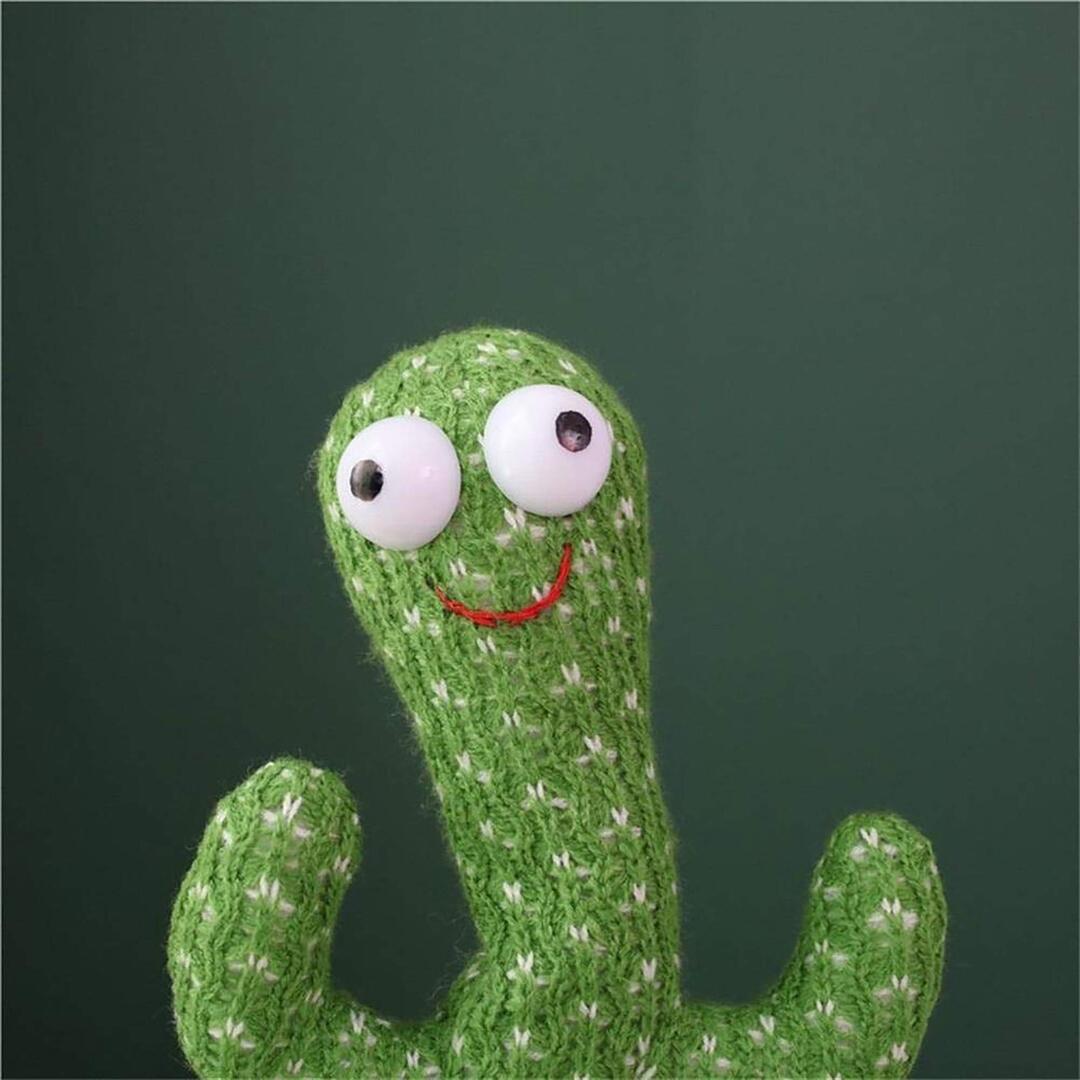 Cactus Plush Toys Electronic Shake Dancing