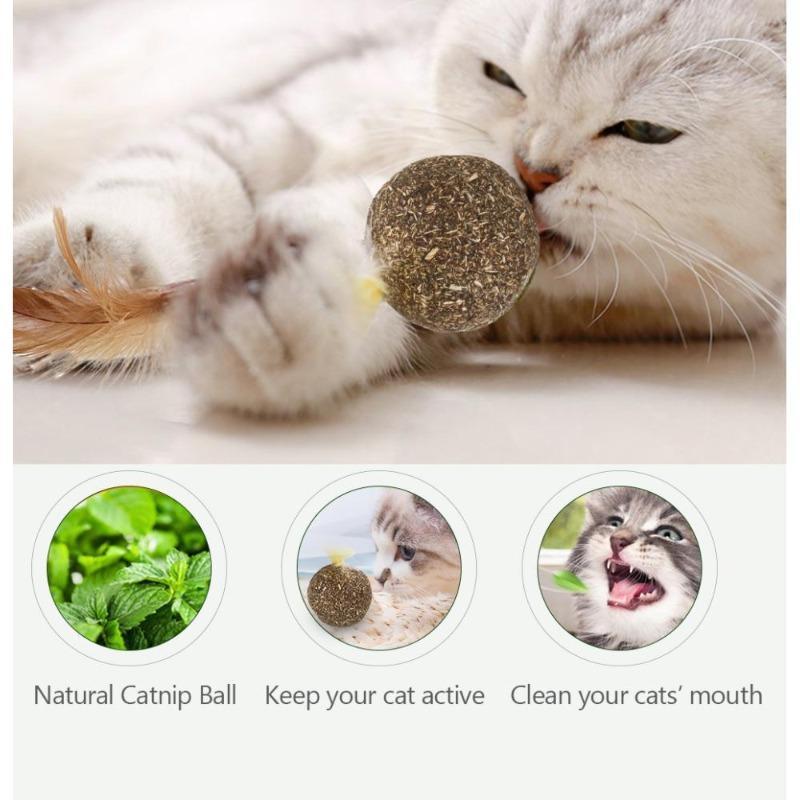 Natural Catnip Ball (2pcs)