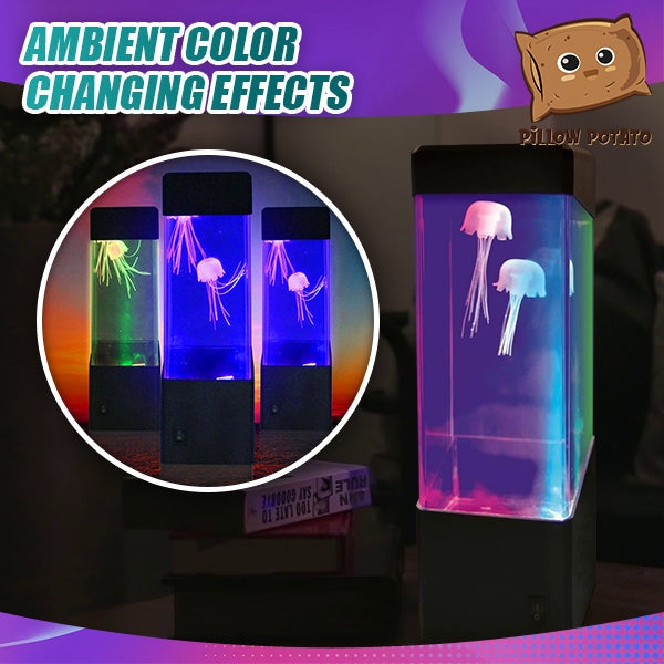 Ocean Vibe LED Jellyfish Aquarium Lamp