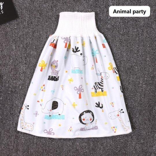 Comfy Children's Diaper Skirt Shorts 2 in 1