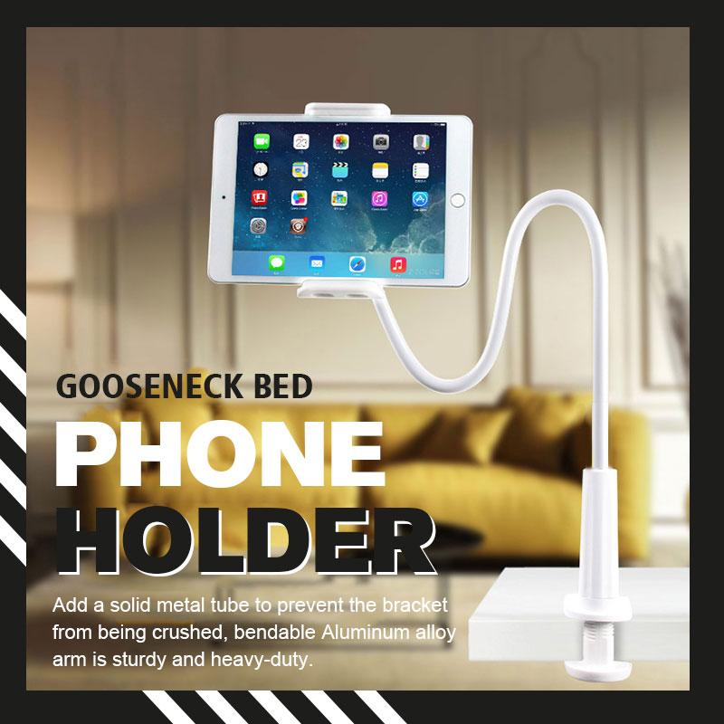 Gooseneck Bed Phone Holder