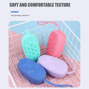 Two-second Foaming Silicone Scrubbing Brush