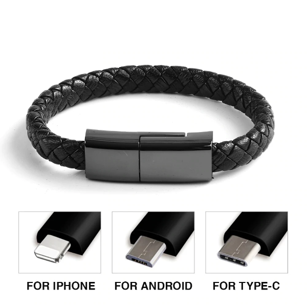 Travel Fast USB Phone Chargers Bracelet-Order