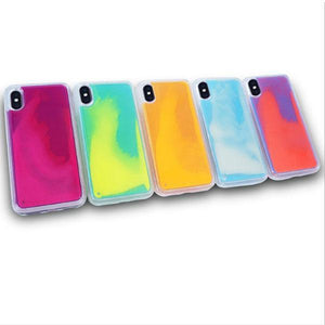 Quicksand Fluorescent Mobile Phone Case for iPhones