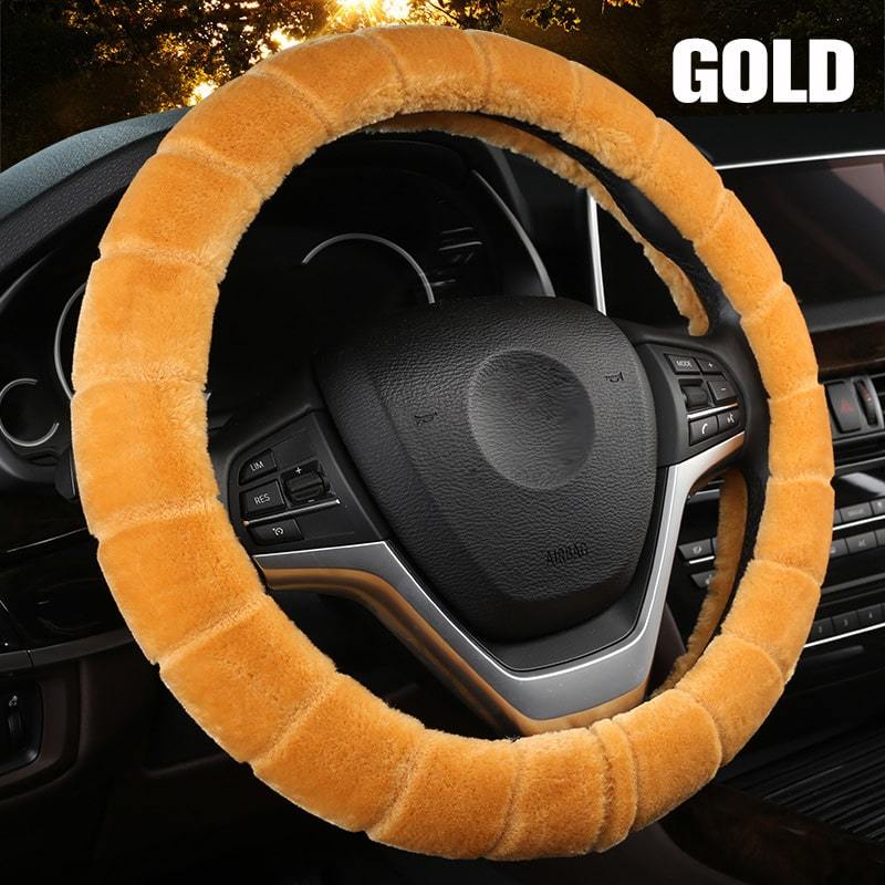 Plush Car Steering Wheel